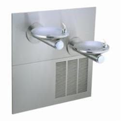 Elkay&reg; LRPBM28K SwirlFlo&reg; Bi-level ADA Fountain with Mounting Frame Filter
