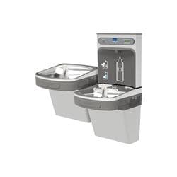 Elkay&reg; LZSTL8WSSK ezH2O&reg; Bottle Filling Station & Versatile Bi-Level ADA Cooler Refrigerated Stainless Lead Reduction Quick Filter Change