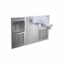 Elkay&reg; LZWS-SFGRN28K ezH2O&reg; Bottle Filling Station & SwirlFlo&reg; Bi-Level Fountain High Efficiency Filter