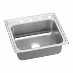 Elkay&reg; PSR22193 Celebrity&reg; 22" x 19-1/2" x 7-1/8" 3-Hole Single Bowl Drop-in Sink