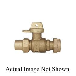 Ford B23-454W-NL Straight Ball Meter Valve, 1 in Nominal