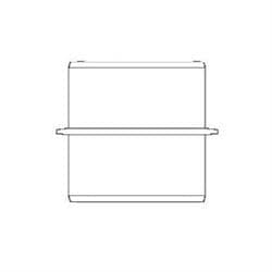 Gpk 141-0066 Sewer Riser Adapter, 6 in