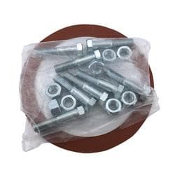 12 FLG PACK NUTS-BOLTS W/RED RING