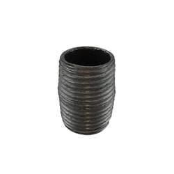 3/4 in x Close Black Nipple Gs