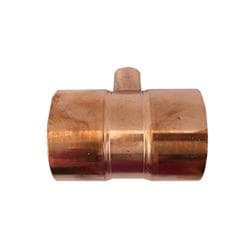 3 x 3 x 3/4 in Copper Sweat Tee Gs