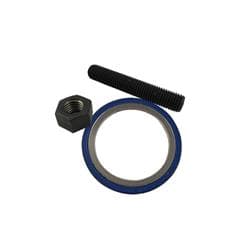 2-1/2 FLG PACK NUTS-BOLTS W/RED