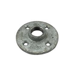 3/4 in Galvanized Malleable Floor Flange Gs
