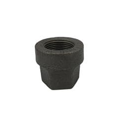 1 x 3/4 in Black Cast Iron Coupling
