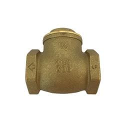 105-107G Brass Swing Check Valve, 1-1/2 in