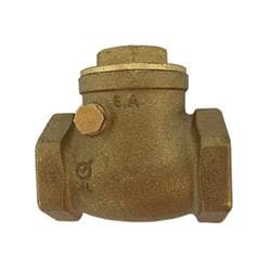 105-105G Brass Swing Check Valve, 1 in