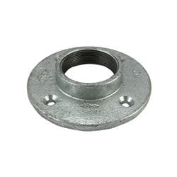 2 in Galvanized Malleable Floor Flange Gs