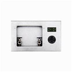 IPS® 82035 Center Drain Receptacle Outlet Box With Valve, 1/2 in Male Sweat, 2 in Drain