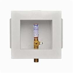 IPS® 82417 FR-12 Ice Maker Outlet Box with Hammer Arrester Valve, 1/2 in Sweat