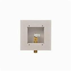 IPS® 88531 Metal Ice Maker Outlet Box With Hammer Arrester Valve, 1/2 in Sweat
