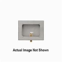 IPS® 88164 SS Ice Maker Outlet Box With 1/4 Turn Valve, 1/2 in Sweat