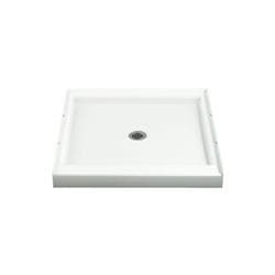 Sterling&reg; 72161100-0 Ensemble&trade; Shower Receptor, Center Drain, 36 in L x 36 in W x 4-1/2 in D