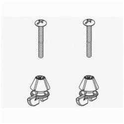 Kohler&reg; K-1239016 Toilet Seat Hardware Pack