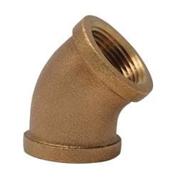 1-1/4 in Bronze Street 45 Elbow No Lead Gs