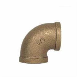 2-1/2 in Brass 90 Elbow No Lead Gs