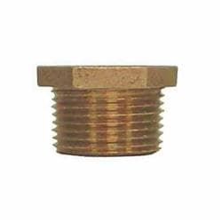 2 x 1/2 in Brass Hex Bushing Lead Free Gs