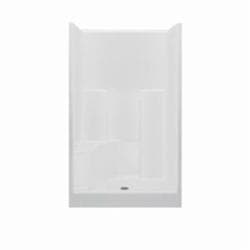 Aquatic 1483STSL-WH Everyday 1-Piece Shower Stall, 48 in W x 76 in H