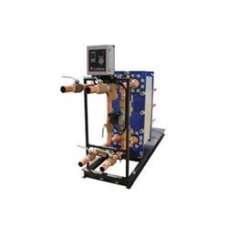 Lochinvar&reg; IPW105DW Indirect Plate And Frame Water Heater, 2-1/2 in Water Connection, Skid Mount, 150 psi, 210 deg F