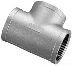 2-1/2 in Stainless Steel 304L Tee Gs