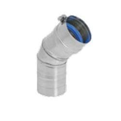 DuraVent&reg; FasNSeal&reg; FSELB4503 45 deg Vent Elbow, 3 in