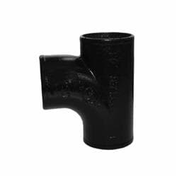 8 x 4 in No-Hub Sanitary Tee