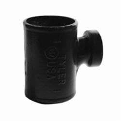 2 x 1-1/4 in No-Hub Tapped Sanitary Tee