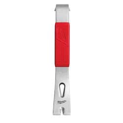 Milwaukee&reg; Tool 48-22-9034 SHOCKSHIELD&trade; Pry Bar, 12 in Overall Length, Beveled Tip, Steel
