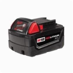 Milwaukee&reg; Tool 48-11-1828 M18&trade; REDLITHIUM&trade; High Capacity Rechargeable Cordless Battery Pack, 3 Ah Lithium-Ion Battery, 18 VDC Charge