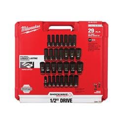 Milwaukee&reg; Tool 49-66-7016 SHOCKWAVE&trade; Impact Duty&trade; Deep Socket Set