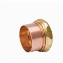1-1/2 x 1-1/4 in Copper Sweat Trap Adapter Dwv