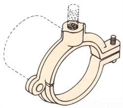 11/2 COP EXTENSION SPLIT CLAMP