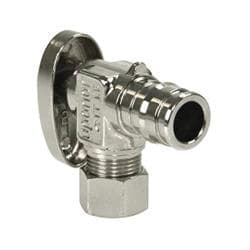 Uponor LF5855038 Propex 1/2 in Brass Angle Stop Valve