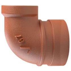 Victaulic&reg; FB57067P00 End Run Elbow, 2 x 1/2 in Nominal