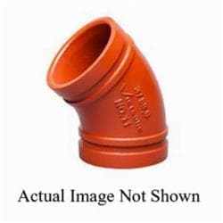 Victaulic&reg; F012011G00 Pipe 45 deg Elbow, 1-1/4 in Nominal