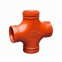 Victaulic&reg; F020035P00 Roust-A-Bout&reg; Pipe Cross, 2 in Nominal