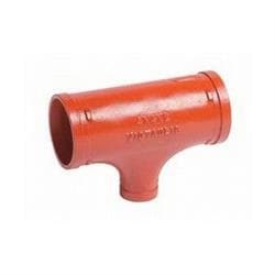 Victaulic&reg; FD66025P00 Tee, 4 x 4 x 3/4 in Nominal