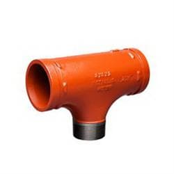Victaulic&reg; FC60029P00 Tee, 3 x 3/4 x 3 in Nominal