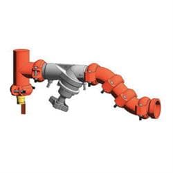 Victaulic&reg; K024385DE0 Single Coil Vibration Isolation AHU Drop, 2-1/2 in