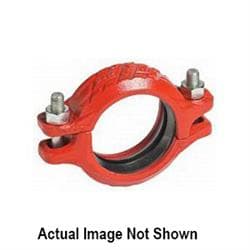 Victaulic&reg; L020007PE0 Zero-Flex&trade; 7 Series Pipe Rigid Coupling With Gasket, 2 in Nominal Size