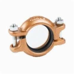 Victaulic&reg; L020607PE0 QuickVic&trade; 607 Rigid Coupling, 2 in Nominal