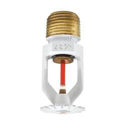 Victaulic&reg; S271KEQH40 FireLock&reg; V2740 White Painted Bronze Pendent Deflector Quick Response Residential Spray Sprinkler Head, 1/2 in MNPT, 4.9 K-Factor, 175 DEG F