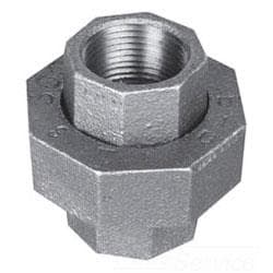 3/4 in Black 250LB Union
