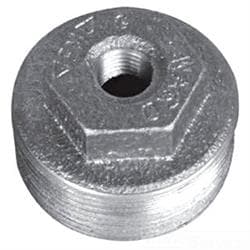 2 x 3/4 in Black Malleable Iron Bushing