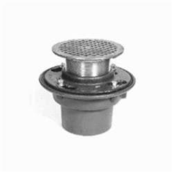 Zurn&reg; Z415-5B-2 Floor Drain With Type B 5 in Strainer, 2 in Nominal Size