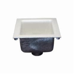 Zurn® ZN1900-3NH No-Hub Sani-Flor Receptor, 3 in Drain Opening