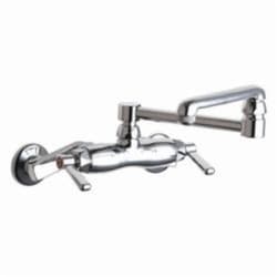 Chicago Faucet® 445-DJ13E1ABCP Hot and Cold Water Sink Faucet